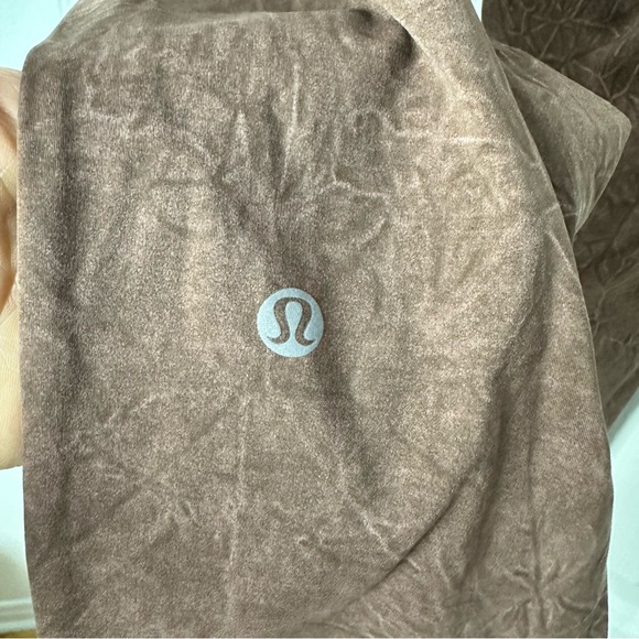 Lululemon Fast Free HR 25” Leggings Nulux Gold Dye Brown Size 8 - Picture 6 of 7